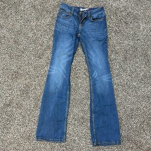 Wrangler riding Jean size 1/2 X 32